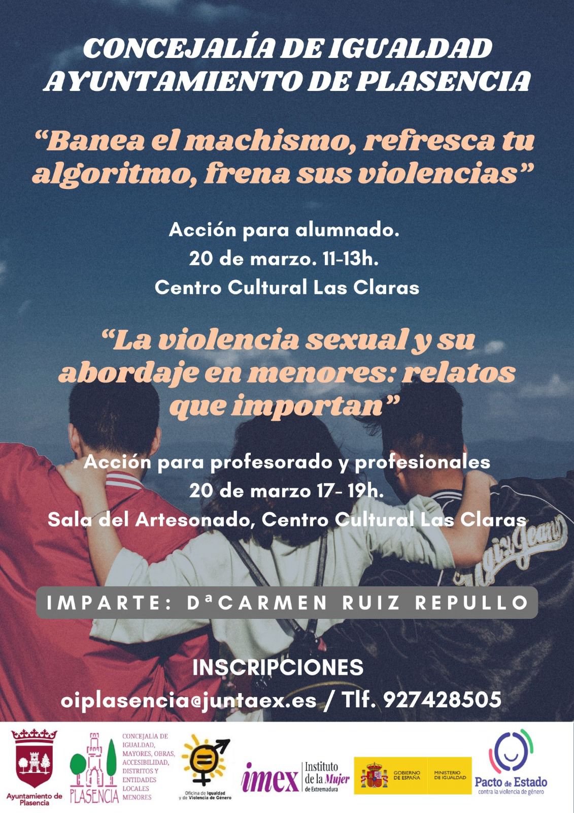 Plasencia refuerza la lucha contra la ciberviolencia y el machismo en ...